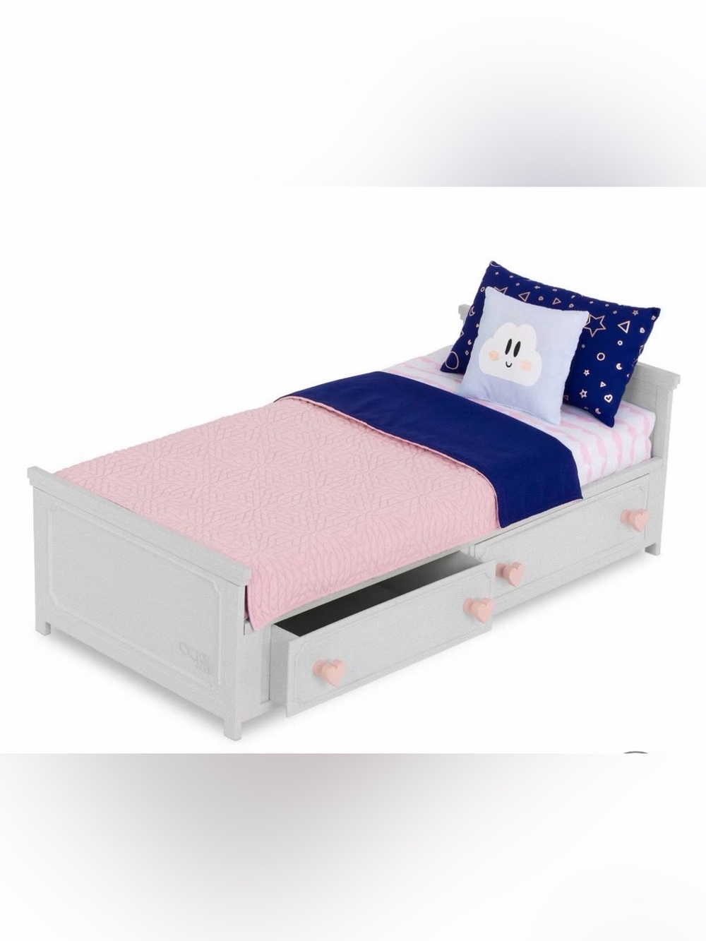 Our Generation, Starry Slumbers Platform Bed, Furniture Accessory Set